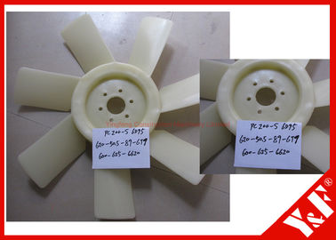 شراء 6D95 محرك مروحة تبريد بليد 600-625-6620 PC200-5 لقطع غيار كوماتسو حفارة online manufacture