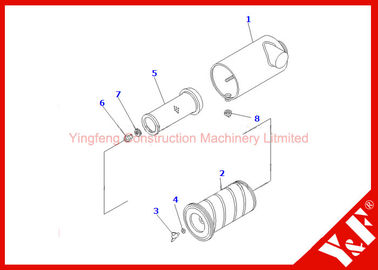 شراء دائم منظف أجزاء حفارة الهواء عاصي 6206 - 83-7510 600 -181 - 6050 600 - 181-6540 online manufacture