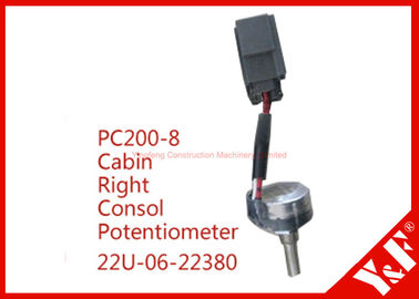 Komatsu حفار كهربائيّ جزء PC200-8 مقصور حق Consol مفرق 22U-06-22380