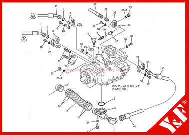 KOBELCO SENSOR PRESS LC52S00012P1 حفارة اكسسوارات ارتفاع ضغط الاستشعار